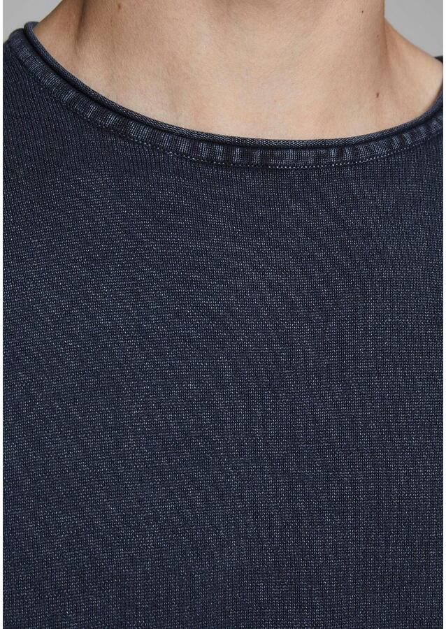 Jack & Jones Trui met ronde hals JJELEO van onderhoudsvriendelijke katoenkwaliteit