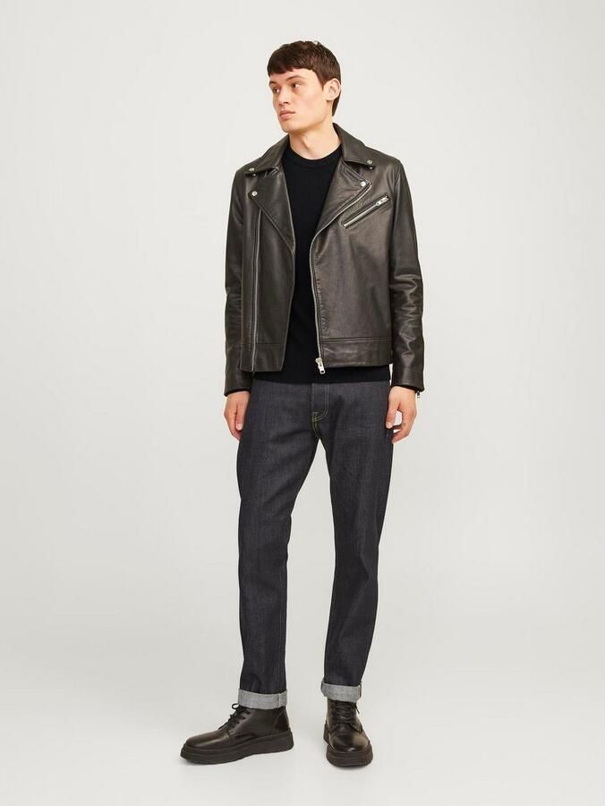 Jack & Jones Trui met ronde hals JJEPERFECT – Trui met onderhoudsvriendelijke kwaliteit structure fit - Foto 4