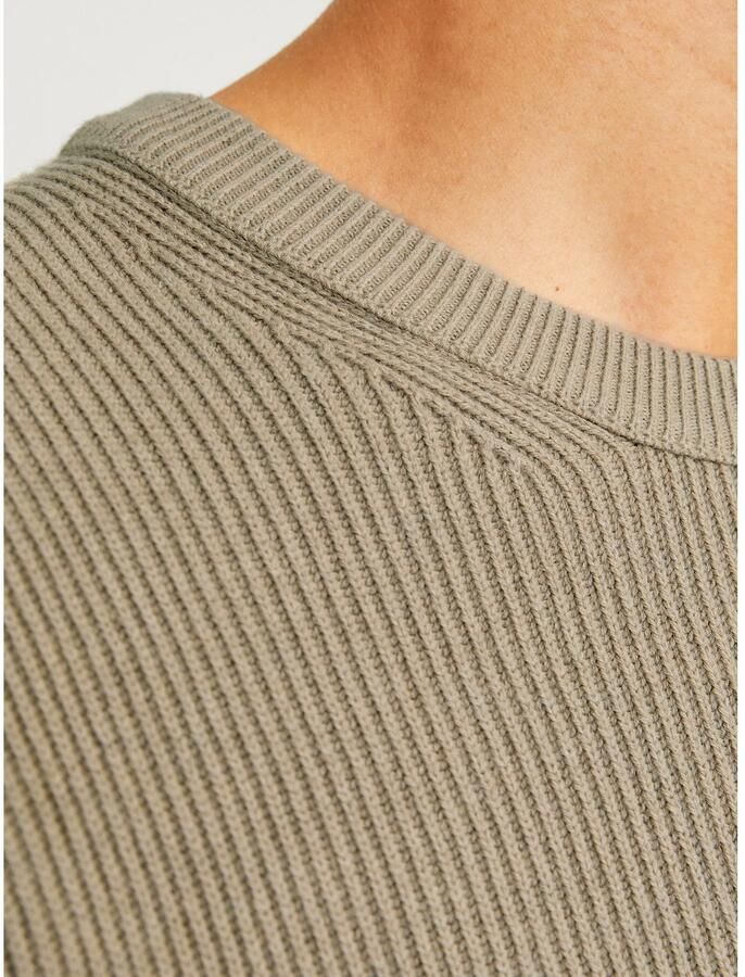 Jack & Jones Trui met ronde hals JJEPERFECT – Trui met onderhoudsvriendelijke kwaliteit structure fit