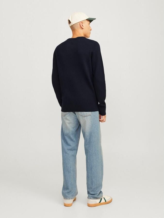 Jack & Jones Trui met ronde hals JJEPERFECT – Trui met onderhoudsvriendelijke kwaliteit structure fit - Foto 6
