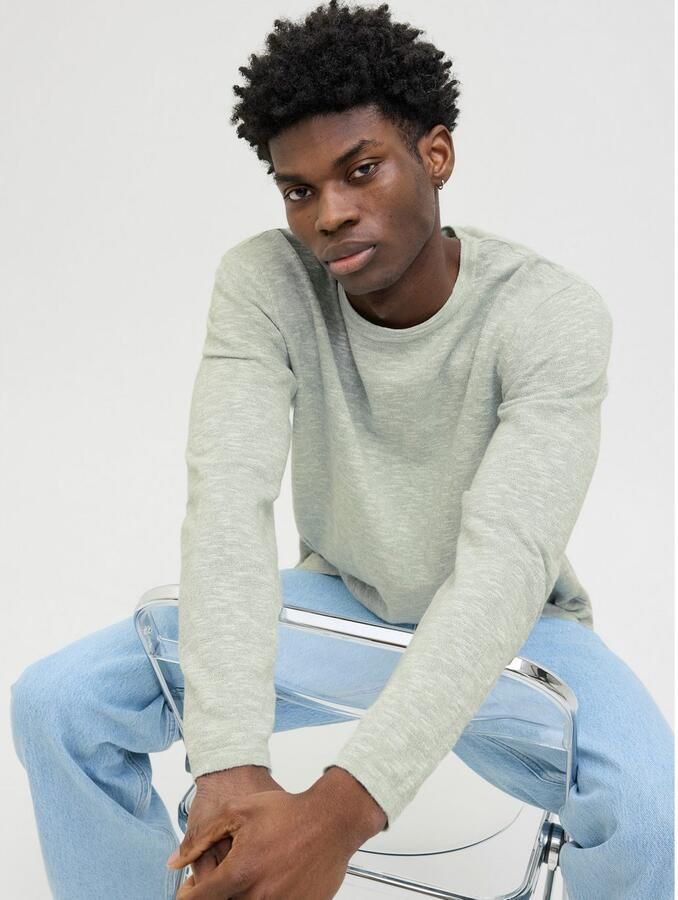 Jack & Jones Trui met ronde hals JJESUMMER KNIT CREW NECK SN - Foto 3