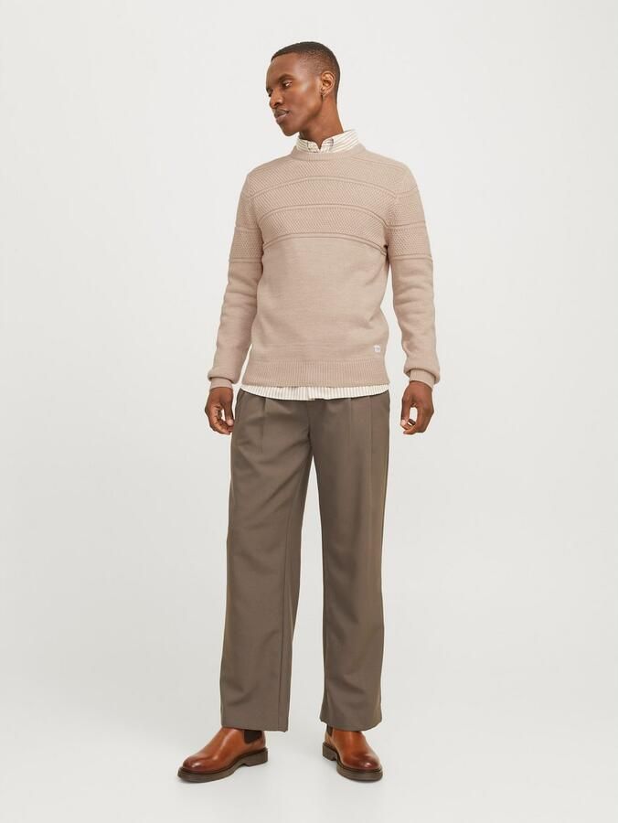 Jack & Jones Trui met ronde hals JJJERRY KNIT CREW NECK AW24 - Foto 4