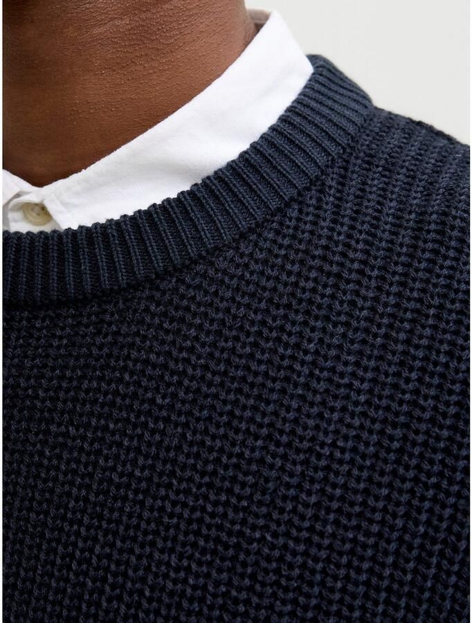 Jack & jones Gebreide pullover met ronde hals model 'KAITO'