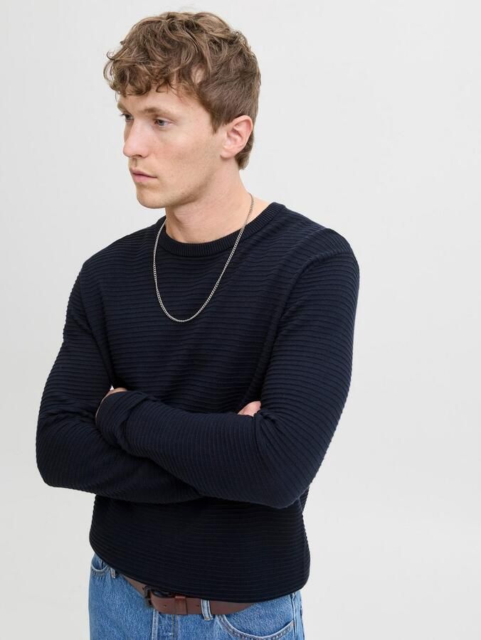 Jack & Jones Trui met ronde hals JJOTTO KNIT CREW NECK AW25 - Foto 5