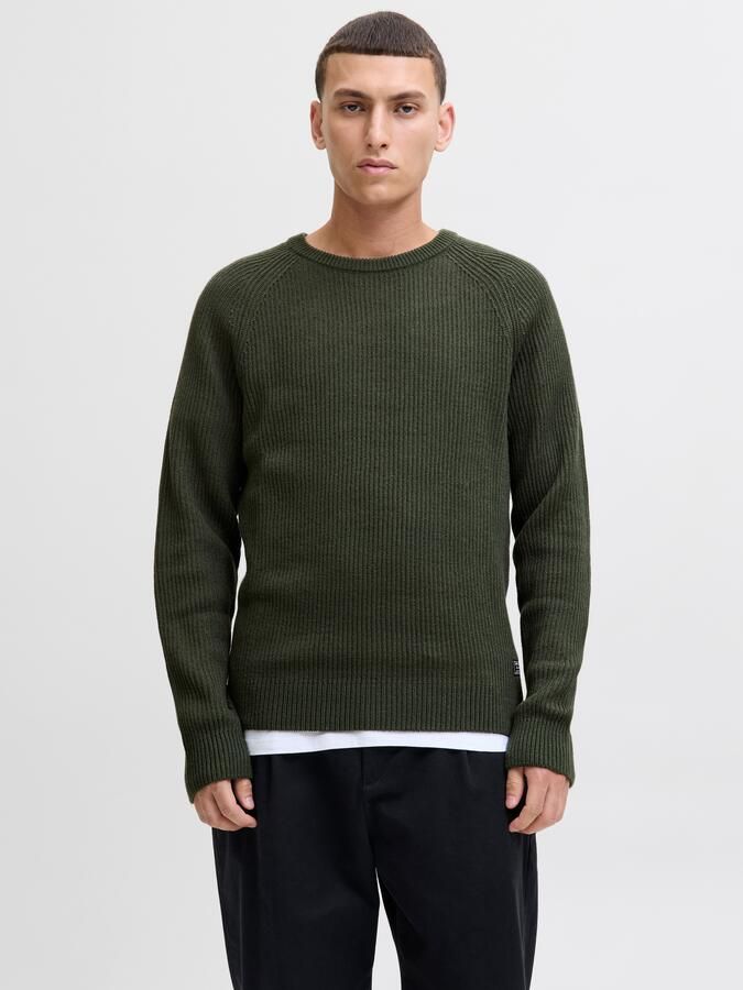 Jack & Jones Trui met ronde hals JJPANNEL KNIT CREW NECK AW25 - Foto 7
