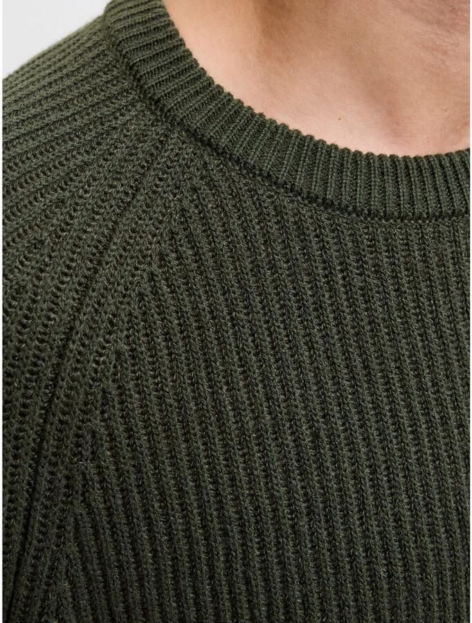 Jack & Jones Trui met ronde hals JJPANNEL KNIT CREW NECK AW25 - Foto 2
