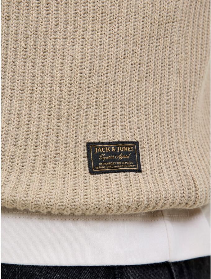 Jack & Jones Trui met ronde hals JJPANNEL KNIT CREW NECK AW25 - Foto 2