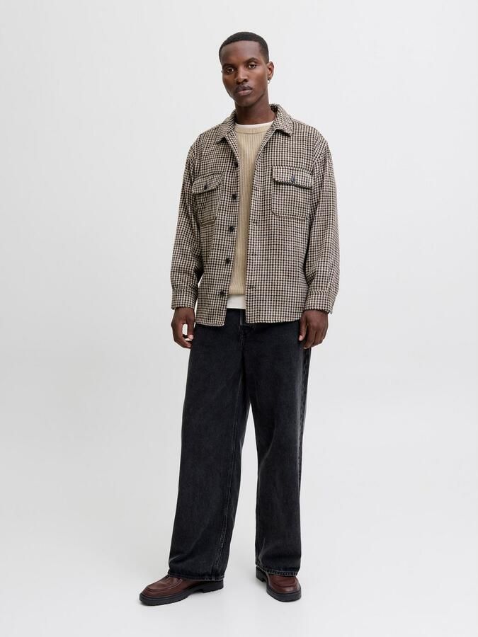 Jack & Jones Trui met ronde hals JJPANNEL KNIT CREW NECK AW25 - Foto 5