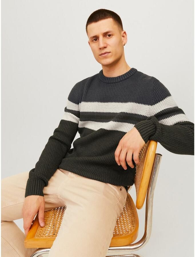 Jack & jones Gebreide pullover met ronde hals model 'SANDER' - Foto 2