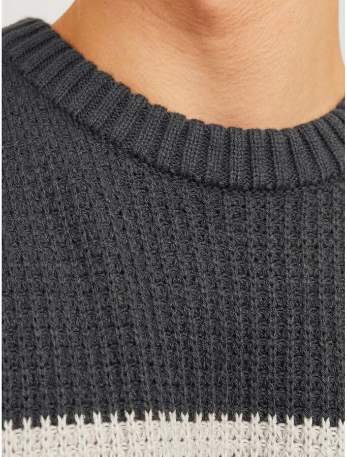 Jack & jones Gebreide pullover met ronde hals model 'SANDER'