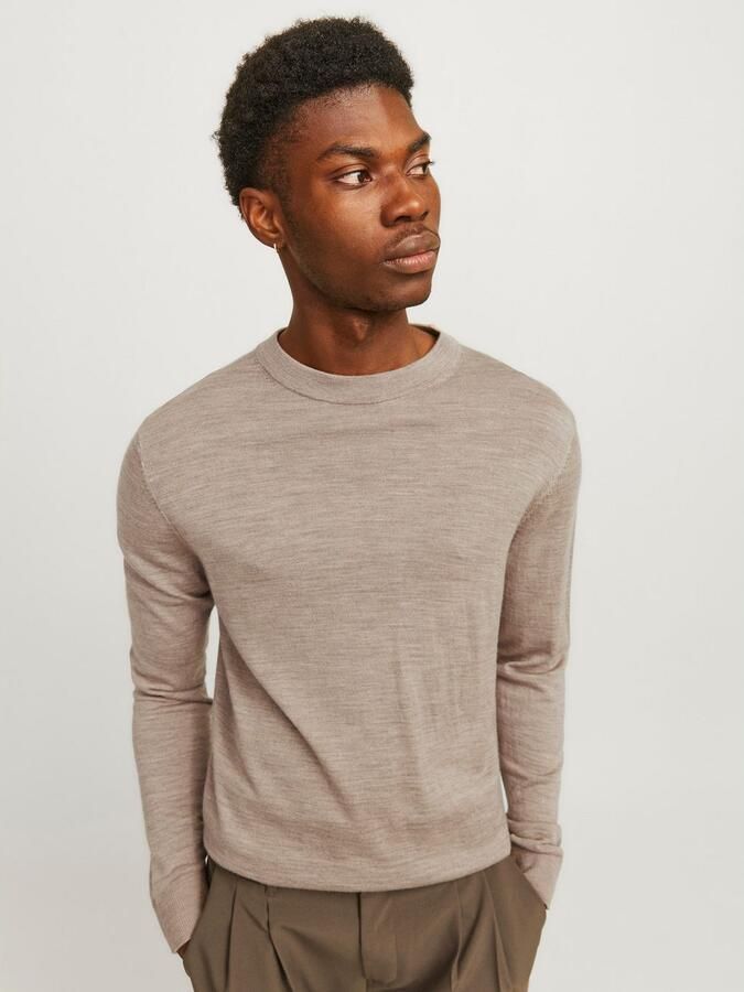 Jack & Jones Trui met ronde hals JPRBLAMARK MERINO KNIT CREW NECK LN - Foto 7