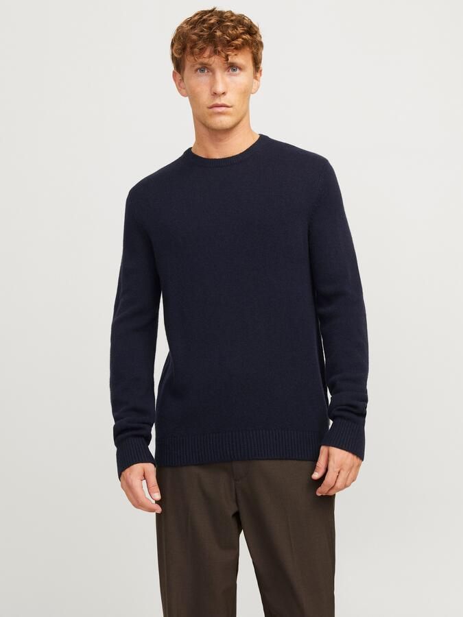 Jack & jones Trui Jack & Jones 12216799 CLAMBSWOOL-NIGHT SKY