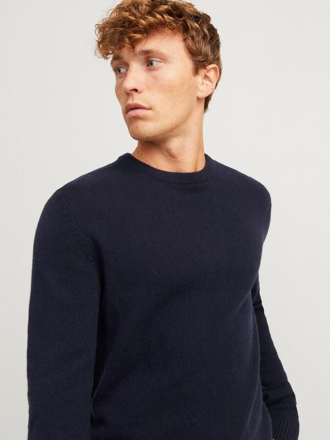 Jack & jones Trui Jack & Jones 12216799 CLAMBSWOOL-NIGHT SKY - Foto 4