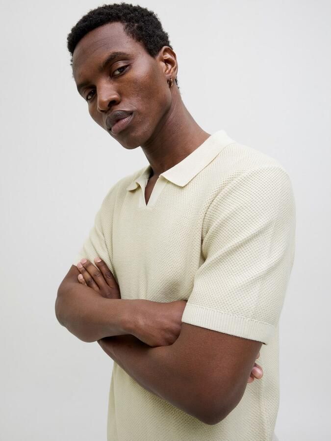 Jack & Jones Premium Regular fit poloshirt met V-hals model 'CEASTON' - Foto 6