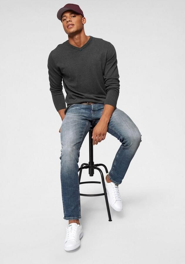 Jack & Jones Trui met V-hals JJEBASIC met V-hals ideaal voor herfst en dagelijks gebruik - Foto 9