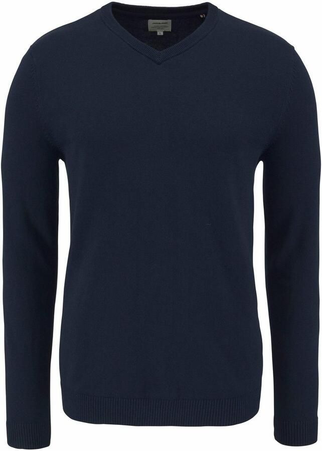 Jack & Jones Trui met V-hals JJEBASIC met V-hals ideaal voor herfst en dagelijks gebruik