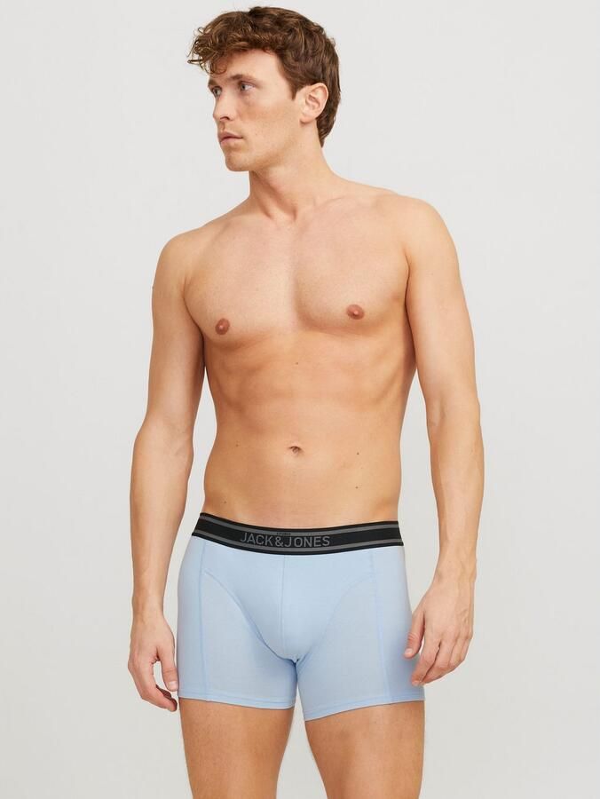 Jack & Jones Trunk JACAIDEN SOLID TRUNKS 3 PACK SN (3 stuks) - Foto 5