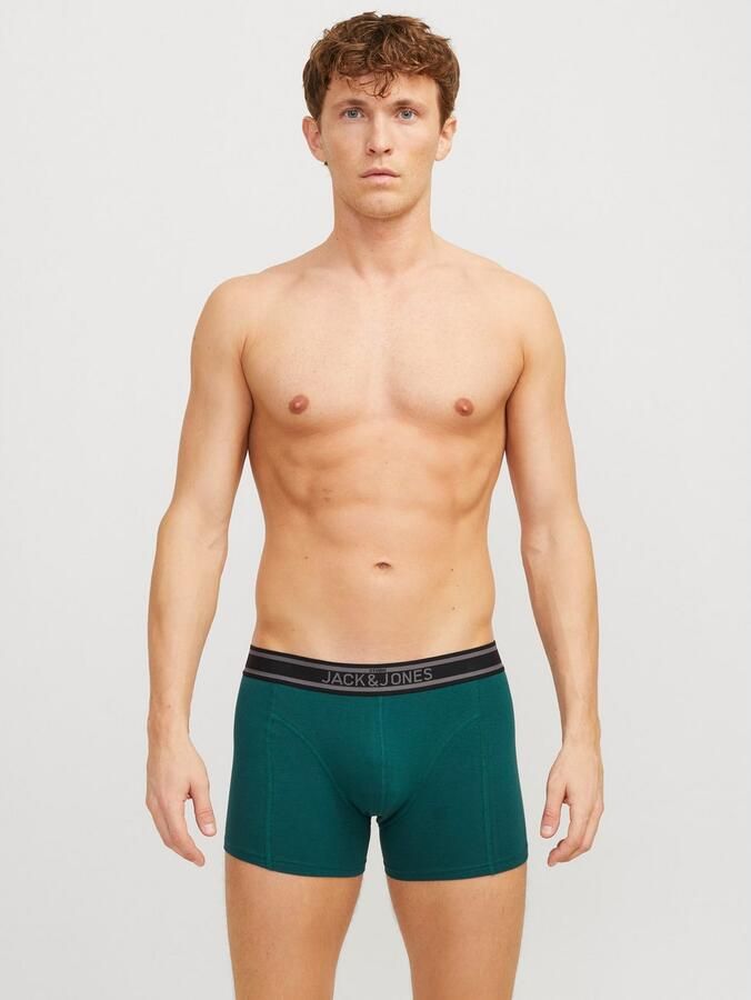Jack & Jones Trunk JACAIDEN SOLID TRUNKS 3 PACK SN (3 stuks) - Foto 6