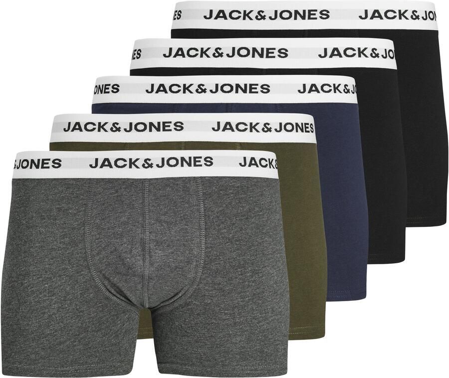 Jack & Jones Trunk JACBASIC WHITE WB TRUNKS 5 PACK NOOS (set 5 stuks) - Foto 6