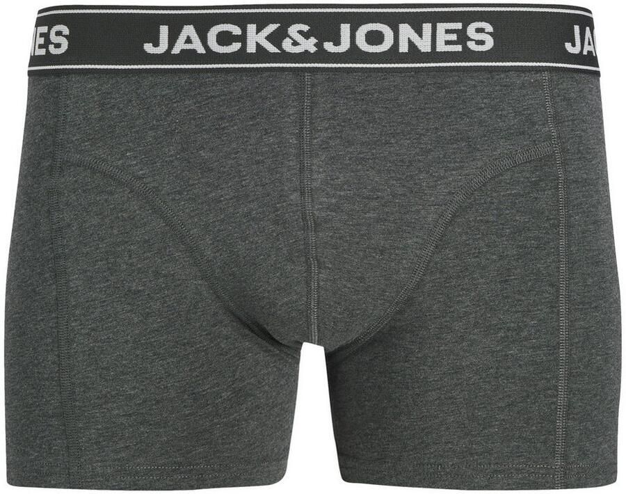 Jack & Jones Trunk JACBLACK – Boxershorts met stretch jersey en medium taille (set 3 stuks)