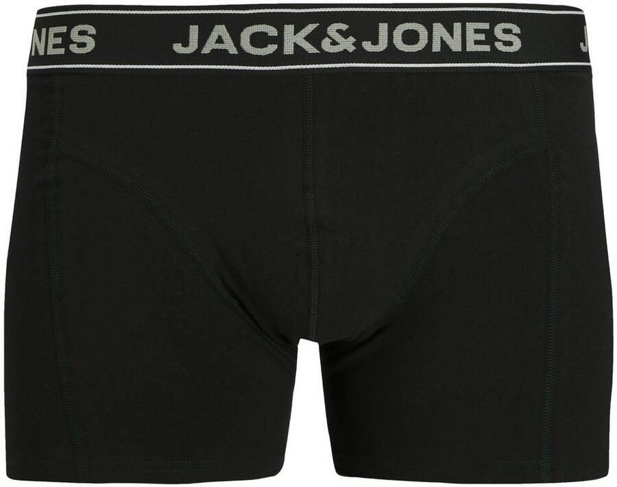 Jack & Jones Trunk JACBLACK – Boxershorts met stretch jersey en medium taille (set 3 stuks) - Foto 3