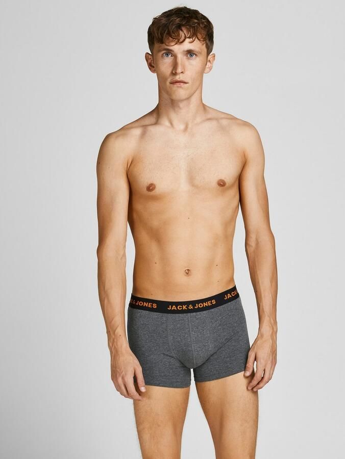 Jack & Jones Trunk JACBLACK nauwsluitend comfortabel met elastische band (set 5 stuks) - Foto 3
