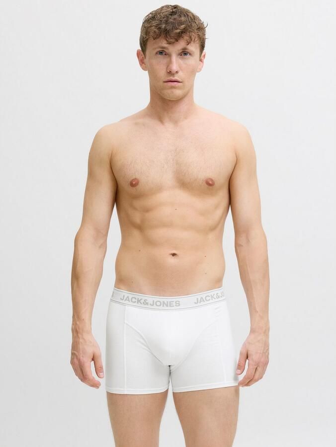 Jack & Jones Trunk JACBLACK – Vormvaste boxershorts met elastische band (set 5 stuks) - Foto 4