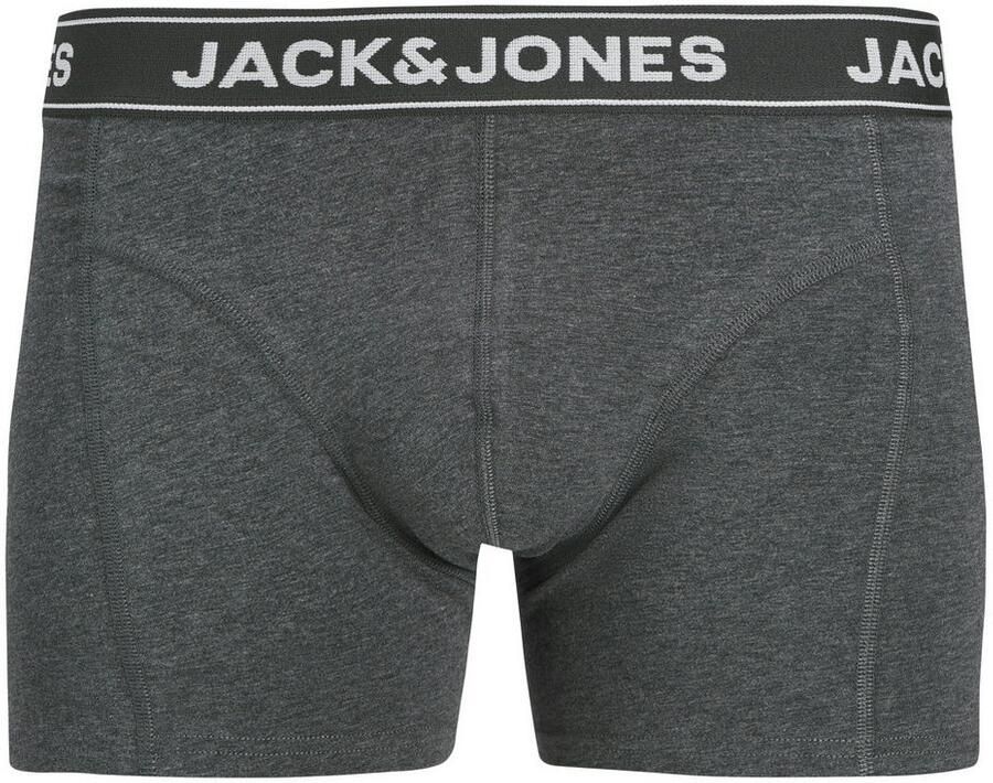 Jack & Jones Trunk JACBLACK – Vormvaste boxershorts met elastische band (set 5 stuks)