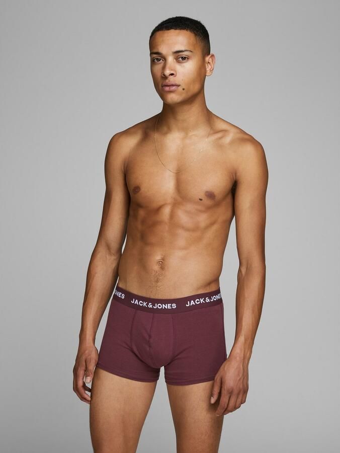 Jack & Jones Trunk JACBLACK – Vormvaste boxershorts met elastische band (set 5 stuks) - Foto 5