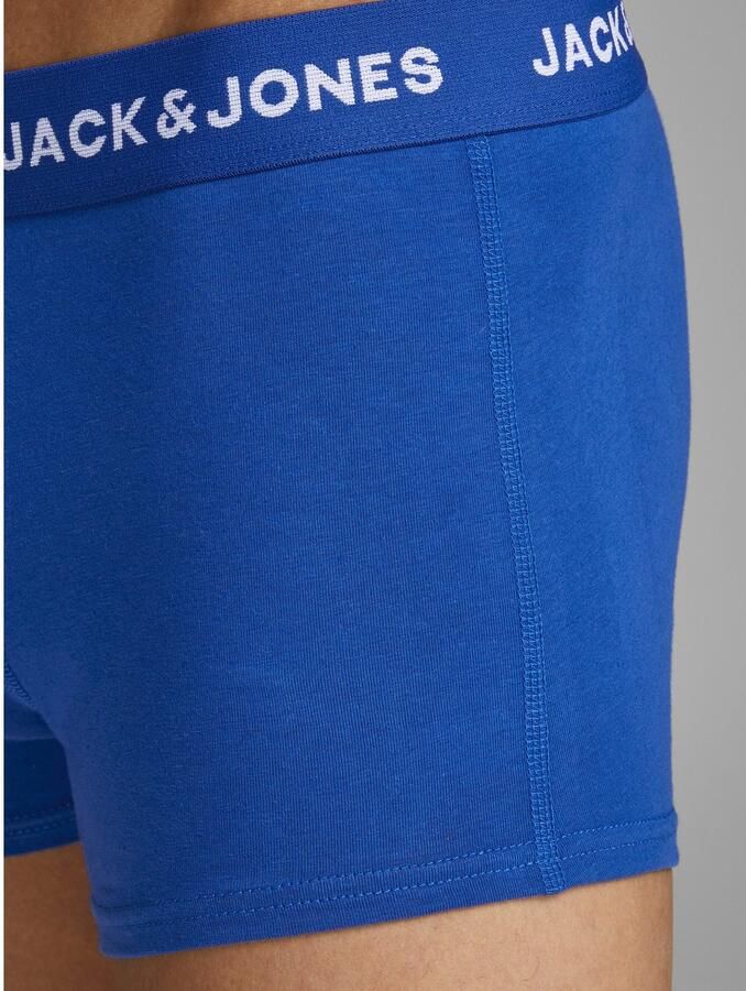 Jack & Jones Trunk JACBLACK – Vormvaste boxershorts met elastische band (set 5 stuks) - Foto 3