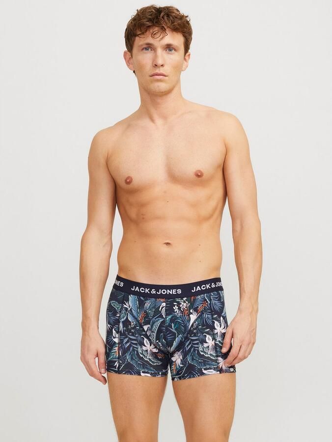 Jack & Jones Trunk JACBRADY FLOWER TRUNKS 3 PACK SN (3 stuks) - Foto 7