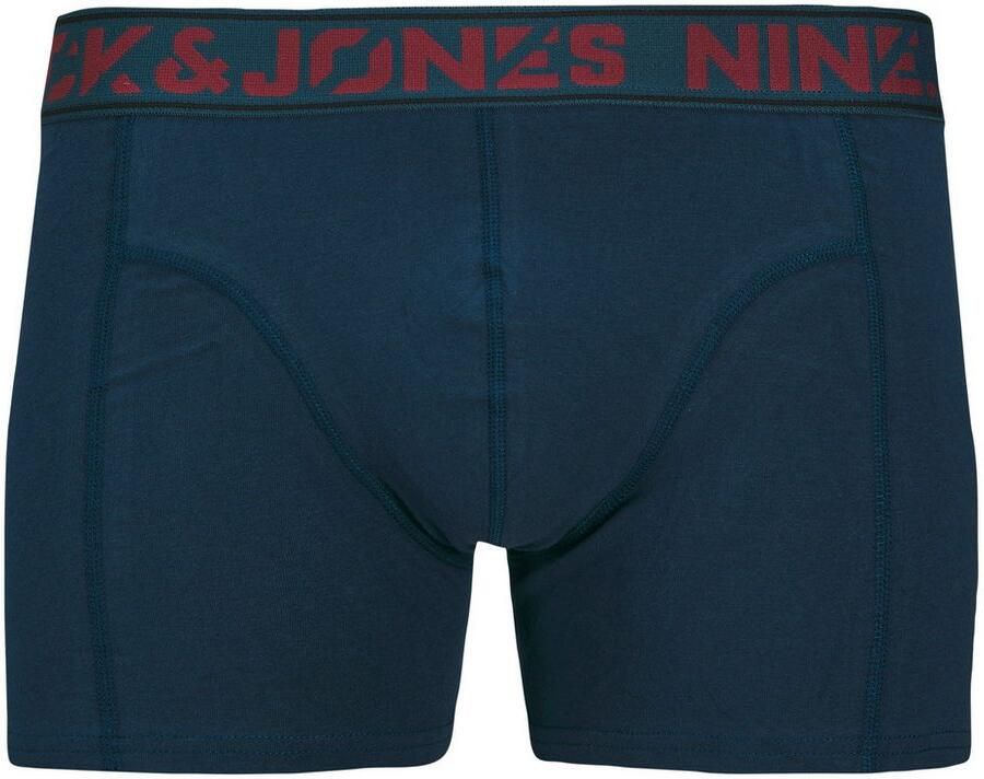 Jack & Jones Trunk JACCOLTON SOLID TRUNKS 3 PACK SN (set 3 stuks)