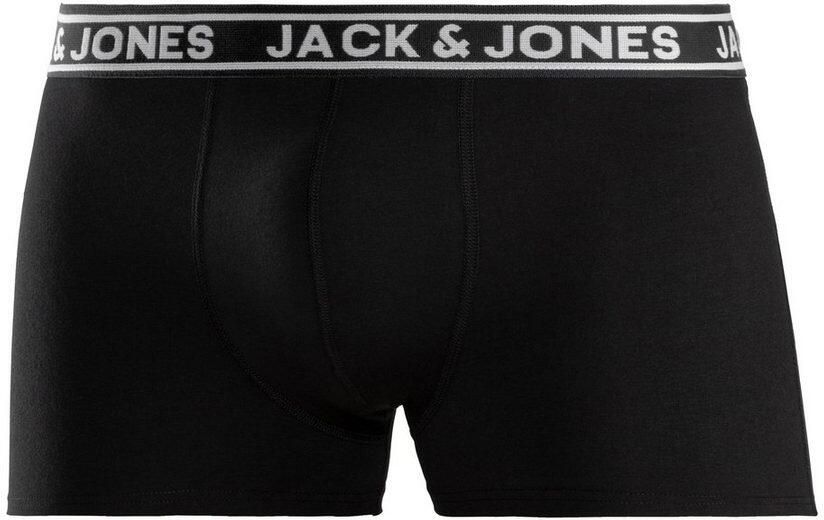 Jack & Jones Trunk JACCRISP in 6-pack met logoband en stretchcomfort effen met kleuraccent modieus nauwsluitend katoenmix (set 6 stuks) - Foto 7