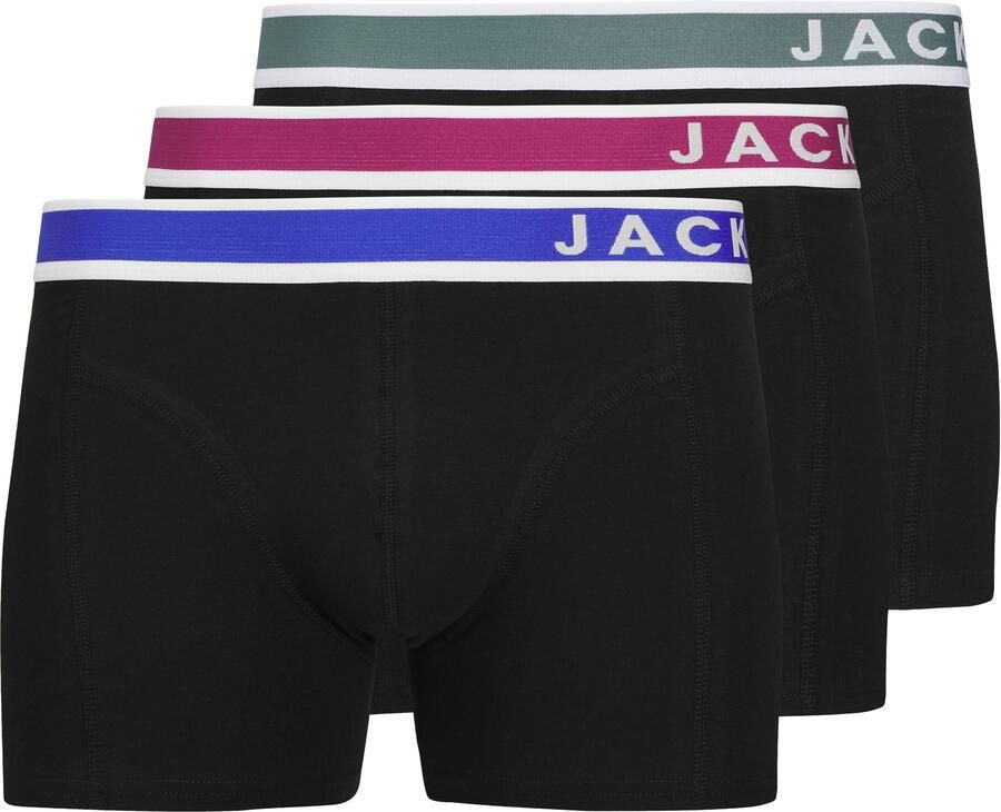 Jack & Jones Trunk JACEASTON SOLID TRUNKS 3 PACK SN (set 3 stuks) - Foto 7