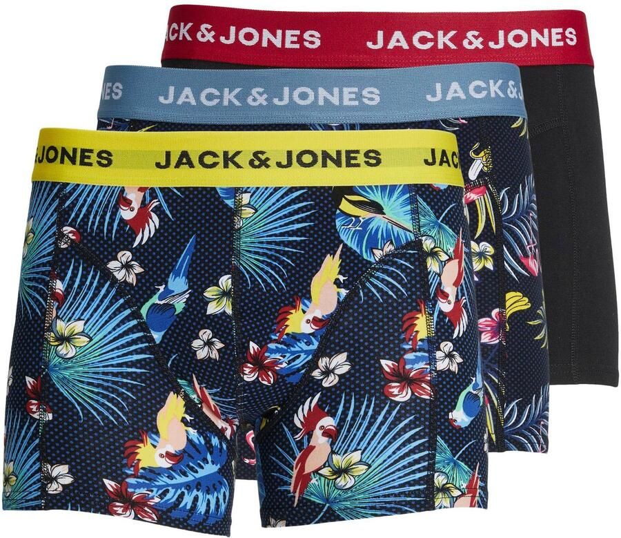 Jack & jones Boxershort met elastische band met logo in een set van 3 stuks - Foto 9