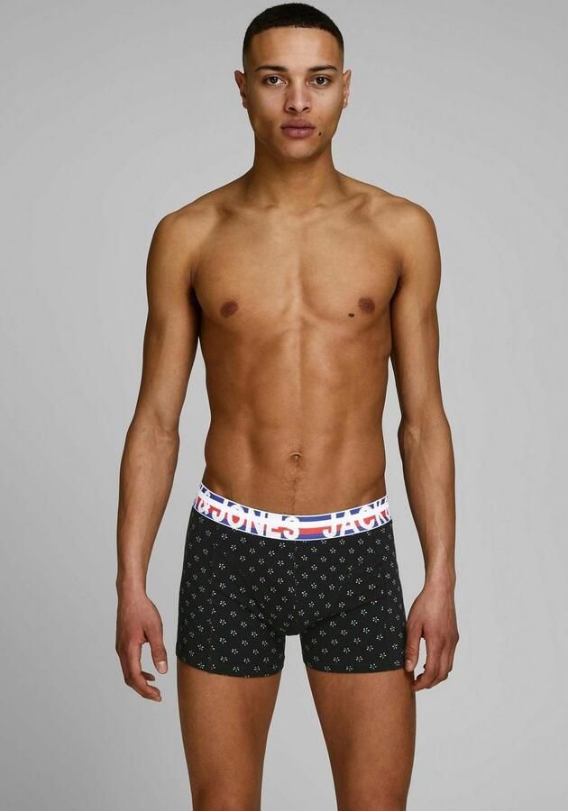 Jack & jones Boxershort met stretch in een set van 3 stuks model 'Henrik' - Foto 4