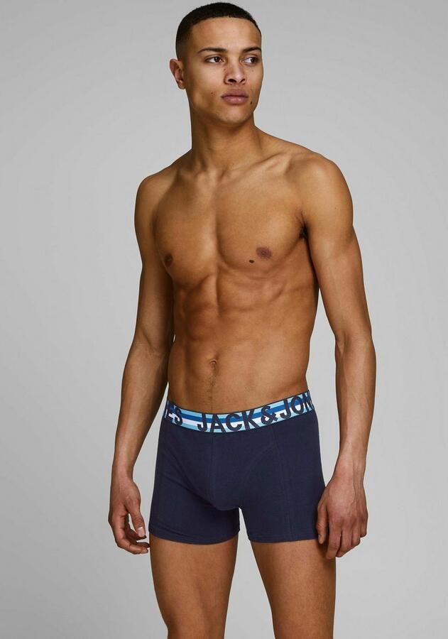 Jack & jones Boxershort met stretch in een set van 3 stuks model 'Henrik' - Foto 3