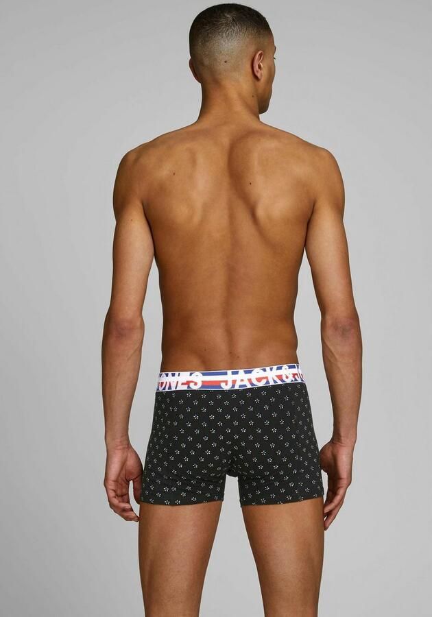 Jack & jones Boxershort met stretch in een set van 3 stuks model 'Henrik' - Foto 5