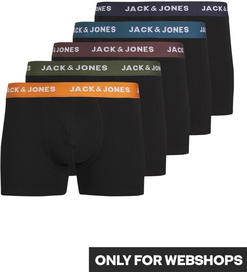 Jack & Jones Trunk JACOLIVER – Elastische boxershorts met stretch en band (set 5 stuks) - Foto 8