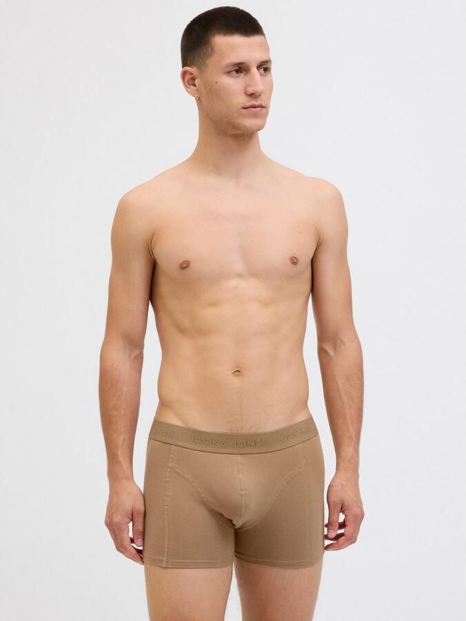 Jack & jones Boxershort met label in band in een set van 3 stuks model 'JACORDINARY' - Foto 5