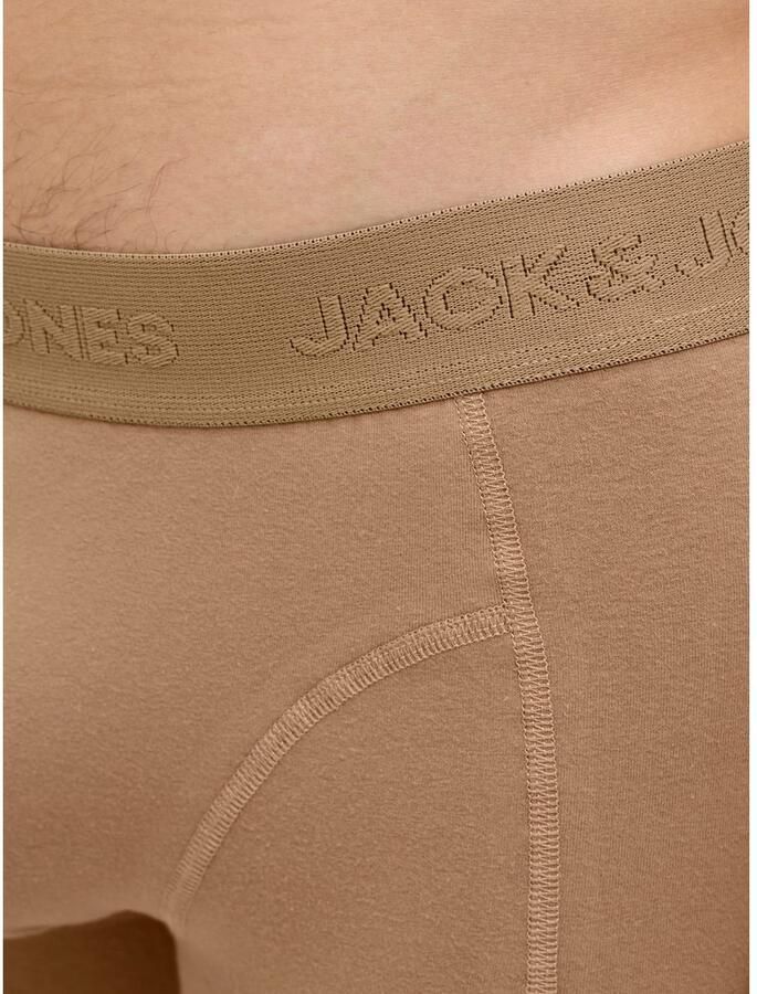 Jack & jones Boxershort met label in band in een set van 3 stuks model 'JACORDINARY' - Foto 3