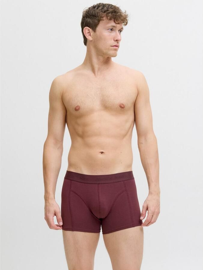 Jack & jones Boxershort met label in band in een set van 3 stuks model 'JACORDINARY' - Foto 5