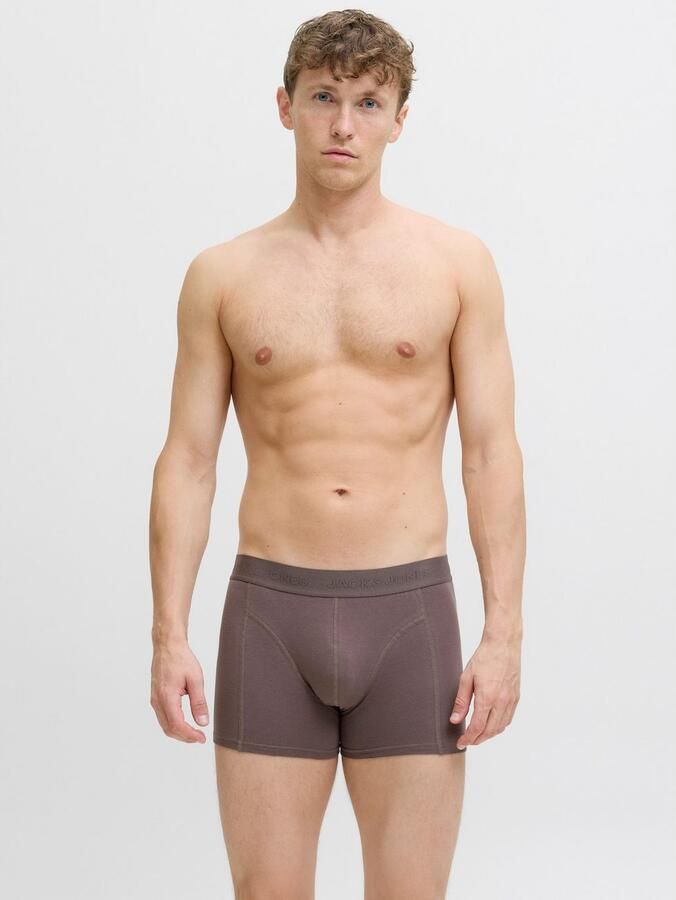 Jack & jones Boxershort met label in band in een set van 3 stuks model 'JACORDINARY' - Foto 6