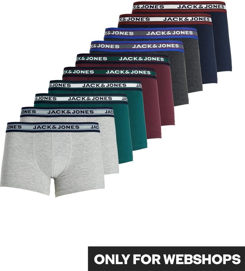 Jack & Jones Trunk JACSOLID 10-pack comfortabel elastisch ideaal voor elke dag (set 10 stuks) - Foto 6