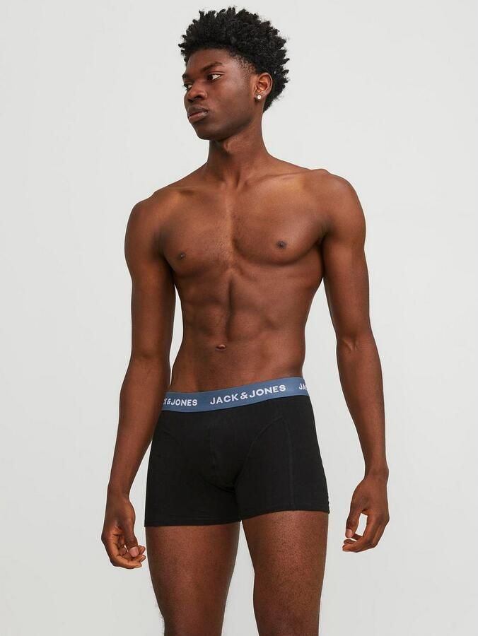 Jack & jones Boxers Jack & Jones JACSOLID TRUNKS 5 PACK OP - Foto 3
