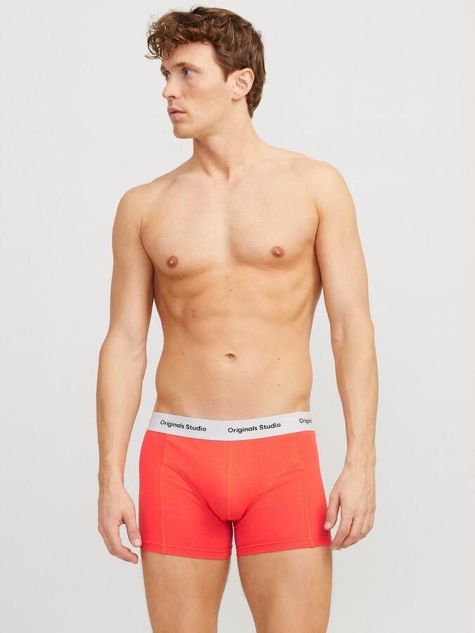 Jack & jones Boxershort met elastische band met label in een set van 3 stuks model 'VESTERBRO' - Foto 4
