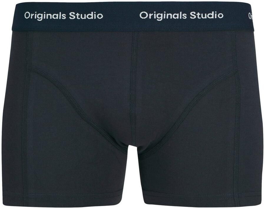 Jack & jones Boxershort met elastische band met label in een set van 3 stuks model 'VESTERBRO'