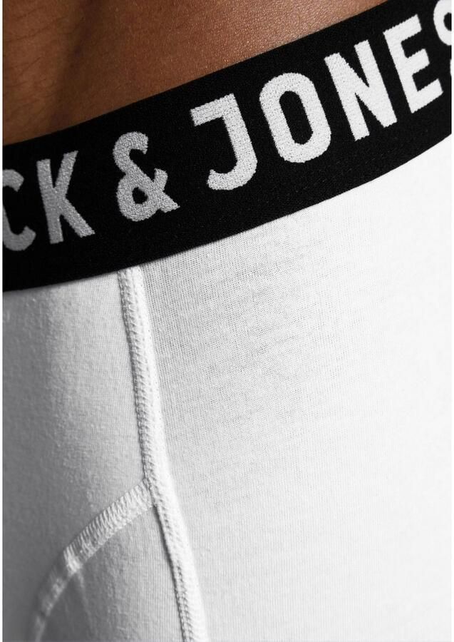 Jack & jones Boxershort met elastische band met logo in een set van 3 stuks