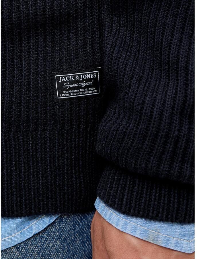 Jack & Jones Vest JJPANNEL KNIT ZIP CARDIGAN AW25