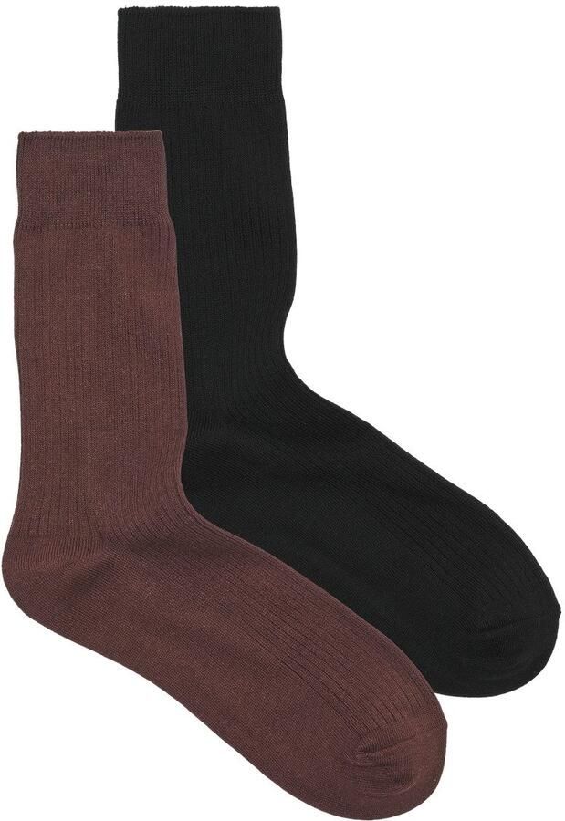 Jack & Jones Vrijetijdssokken JAC – Sokken in 2-pack met stretch voor optimale pasvorm (set 2 paar) - Foto 3